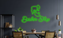 Load image into Gallery viewer, Barbershop neon sign, Haircut neon sign, Hairdresser neon sign, Trendy Hair neon sign, Coloring Salon neon sign, Beauty Display LED Light Neon Sign