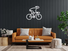 Load image into Gallery viewer, Cyclist LED neon light sign neonartUA