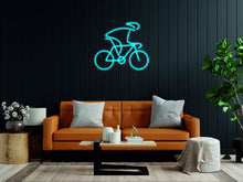 Load image into Gallery viewer, Cyclist LED neon light sign neonartUA