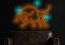 Load image into Gallery viewer, Taurus zodiac neon sign, zodiac neon sign, bull neon sign