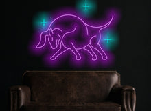 Load image into Gallery viewer, Taurus zodiac neon sign, zodiac neon sign, bull neon sign