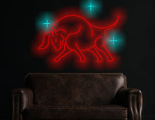 Load image into Gallery viewer, Taurus zodiac neon sign, zodiac neon sign, bull neon sign