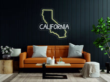 Load image into Gallery viewer, California state - led light neon sign neonartUA