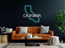 Load image into Gallery viewer, California state - led light neon sign neonartUA