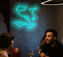 Load image into Gallery viewer, Cat neon sign, pet cat neon sign home decor, cat head neon sign led decor, kitty LED Neon Light Sign, Custom Neon Sign