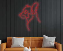 Load image into Gallery viewer, Chihuahua neon sign, dog neon sign, Puppy Small Dog neon sign, Pet Owner Gift, LED Night Neon, Bedside