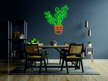 Load image into Gallery viewer, Money plant LED Neon Sign Oohneon.com