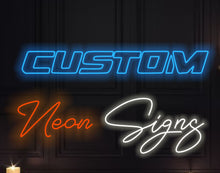Load image into Gallery viewer, Custom Neon Sign | Personalized Neon Sign | Room Decor | LED Neon Light| Neon Bar Sign| Neon Bedroom Sign | Neon Light | Christmas | Personalized | Neon