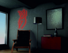 Load image into Gallery viewer, Female body neon sign, woman silhouette - LED Neon Sign, girl body neon sign