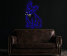 Load image into Gallery viewer, French bulldog neon sign, pet dog neon sign, animals neon sign, Dog neon sign