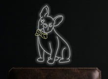 Load image into Gallery viewer, French bulldog neon sign, pet dog neon sign, animals neon sign, Dog neon sign