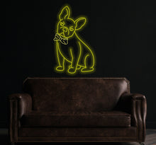 Load image into Gallery viewer, French bulldog neon sign, pet dog neon sign, animals neon sign, Dog neon sign