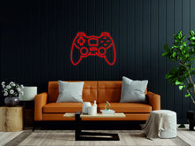 Load image into Gallery viewer, Game Controller LED neon sign, Joystick Neon Sign, Unique gift idea,Neon game room sign, Man cave decor red