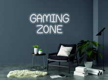 Load image into Gallery viewer, Gaming zone - led light neon sign neonartUA