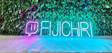 Load image into Gallery viewer, Gamertag neon sign, Custom Twitch Username Neon Sign, Gamer Led Neon Light Sign, Gamer Decor led light, Personalized Gift For Gamer, Gift For Him, Game Room Decor