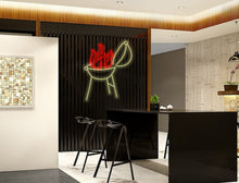 Load image into Gallery viewer, Grill neon sign, grill led light, BBQ neon light, meat led sign, Wall Decor for Bar Bedroom Garage