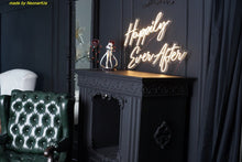 Load image into Gallery viewer, Happily Ever After neon sign, wedding neon sign, wall decor neon sign, wedding decor