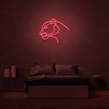Load image into Gallery viewer, Jaguar cat neon sign, LED Jaguars neon sign, animal neon sign, animals neon sign, cat neo sign, lion neon sign