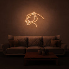 Load image into Gallery viewer, Jaguar cat neon sign, LED Jaguars neon sign, animal neon sign, animals neon sign, cat neo sign, lion neon sign