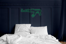 Load image into Gallery viewer, Machine gun AK47 LED light neon sign - neon LED lamp for living room neonartUA