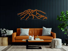 Load image into Gallery viewer, Denali Mountains - LED Light Neon Sign, Custom Mountains neonartUA