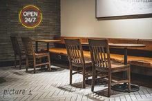 Load image into Gallery viewer, OPEN 24/7 Round LED Neon Sign - Lights Neon Sign For Bussiness