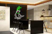 Load image into Gallery viewer, Parrot Neon Sign, Tropical Birds neon sign, Bird Wall Art, Parrot Lover Gift, animal neon sign