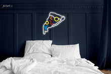 Load image into Gallery viewer, Pizza Slice LED Neon Sign - pizza wall decor, pizza led sign neonartUA