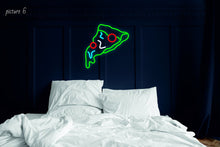 Load image into Gallery viewer, Pizza Slice LED Neon Sign - pizza wall decor, pizza led sign neonartUA