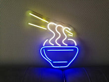 Load image into Gallery viewer, Ramen neon sign , Ramen neon wall sign, Ramen wall decor, Japanese Noodles, Noodles neon sign
