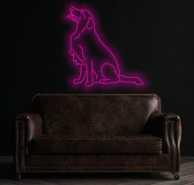 Load image into Gallery viewer, Golden Retriever Neon Sign, Custom Your Pet Neon Sign, dog neon sign