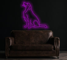 Load image into Gallery viewer, Golden Retriever Neon Sign, Custom Your Pet Neon Sign, dog neon sign