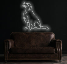 Load image into Gallery viewer, Golden Retriever Neon Sign, Custom Your Pet Neon Sign, dog neon sign
