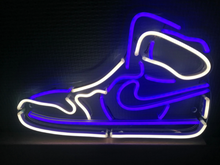 Load image into Gallery viewer, Sneaker neon sign, sneaker lights, sneaker led lamp, sneaker led light, sneaker led sign, neon sneakers, gift neon sign neonartUA