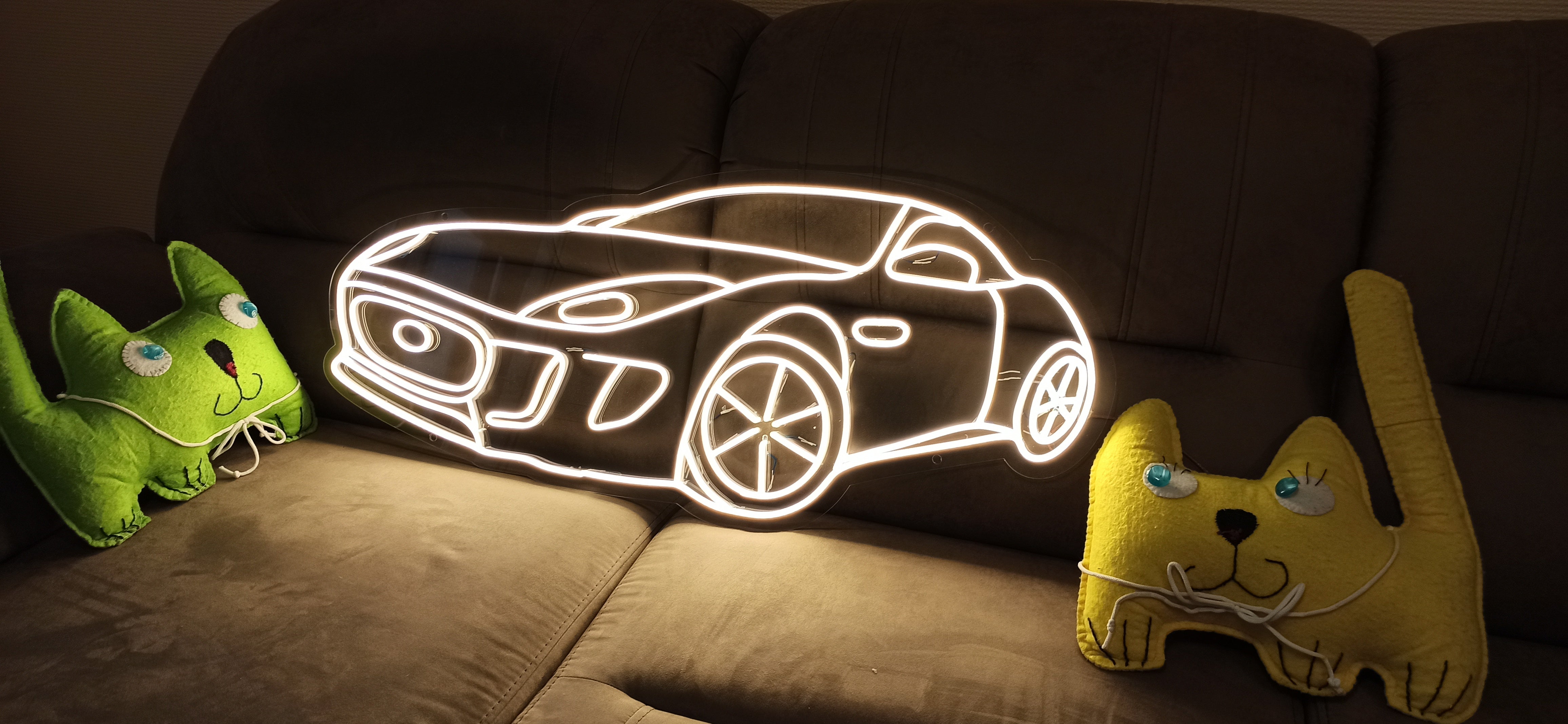 Sports Car Neon Sign – AOOS