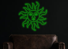 Load image into Gallery viewer, Sun LED Neon Sign, neon sign, Neon Signs, Space led neon sign, custom led decor, Space led neon