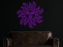 Load image into Gallery viewer, Sun LED Neon Sign, neon sign, Space led neon sign, Space led neon