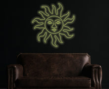 Load image into Gallery viewer, Sun LED Neon Sign, neon sign, Space led neon sign, Space led neon