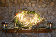 Load image into Gallery viewer, Til death sign, til death wedding decor, led til death neon sign, til death do us part led neon neonartUA
