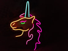 Load image into Gallery viewer, Unicorn neon sign neonartUA