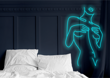 Load image into Gallery viewer, Body neon sign, Woman body led light, Female neon light sign, Girl neon sign,Girl neon light,Girl led sign,Body neon sign,Woman body light