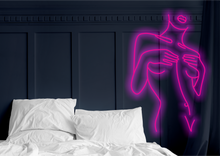 Load image into Gallery viewer, Body neon sign, Woman body led light, Female neon light sign, Girl neon sign,Girl neon light,Girl led sign,Body neon sign,Woman body light