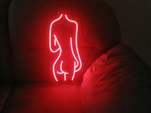 Load image into Gallery viewer, Girl neon sign, Woman body led light, Woman body neon, Female body neon sign, Body led sign, Lady Elegant Sign, Sexy body neon sign neonartUA