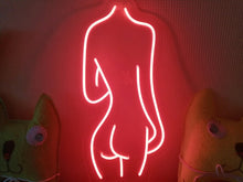 Load image into Gallery viewer, Girl neon sign, Woman body led light, Woman body neon, Female body neon sign, Body led sign, Lady Elegant Sign, Sexy body neon sign neonartUA