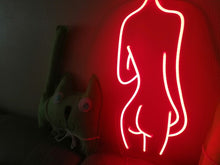 Load image into Gallery viewer, Girl neon sign, Woman body led light, Woman body neon, Female body neon sign, Body led sign, Lady Elegant Sign, Sexy body neon sign neonartUA