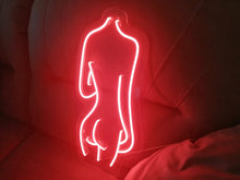 Load image into Gallery viewer, Girl neon sign, Woman body led light, Woman body neon, Female body neon sign, Body led sign, Lady Elegant Sign, Sexy body neon sign neonartUA