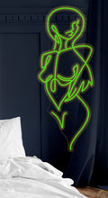 Load image into Gallery viewer, Femaly body Neon Sign, Woman Body neon sign, Lady neon sign, Elegant Nude Girl, Real Neon Sign Art, Beer Bar Light