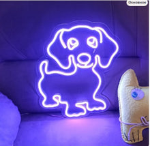 Load image into Gallery viewer, Dog neon sign, Dachshund Dog Pet neon sign, Dog Led gifts, Dachshund Dog Sign Decor
