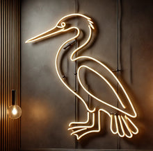 Load image into Gallery viewer, Anhinga Neon Sign, Snakebird neon sign, Water turkey neon sign
