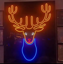 Load image into Gallery viewer, Deer neon sign,Deer neon light,Deer led sign

